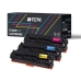 Multipack compatibil cu [HP] Color laserJet CP1213, Color laserJet CP1214, Color laserJet CP1215, Color laserJet CP1216, Color laserJet CP1217 înlocuiește 125A, 128A, CRG-716 3x Tonere
